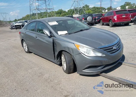 2014 Hyundai Sonata Gls from USA, damaged, VIN 5NPEB4AC1EH848883